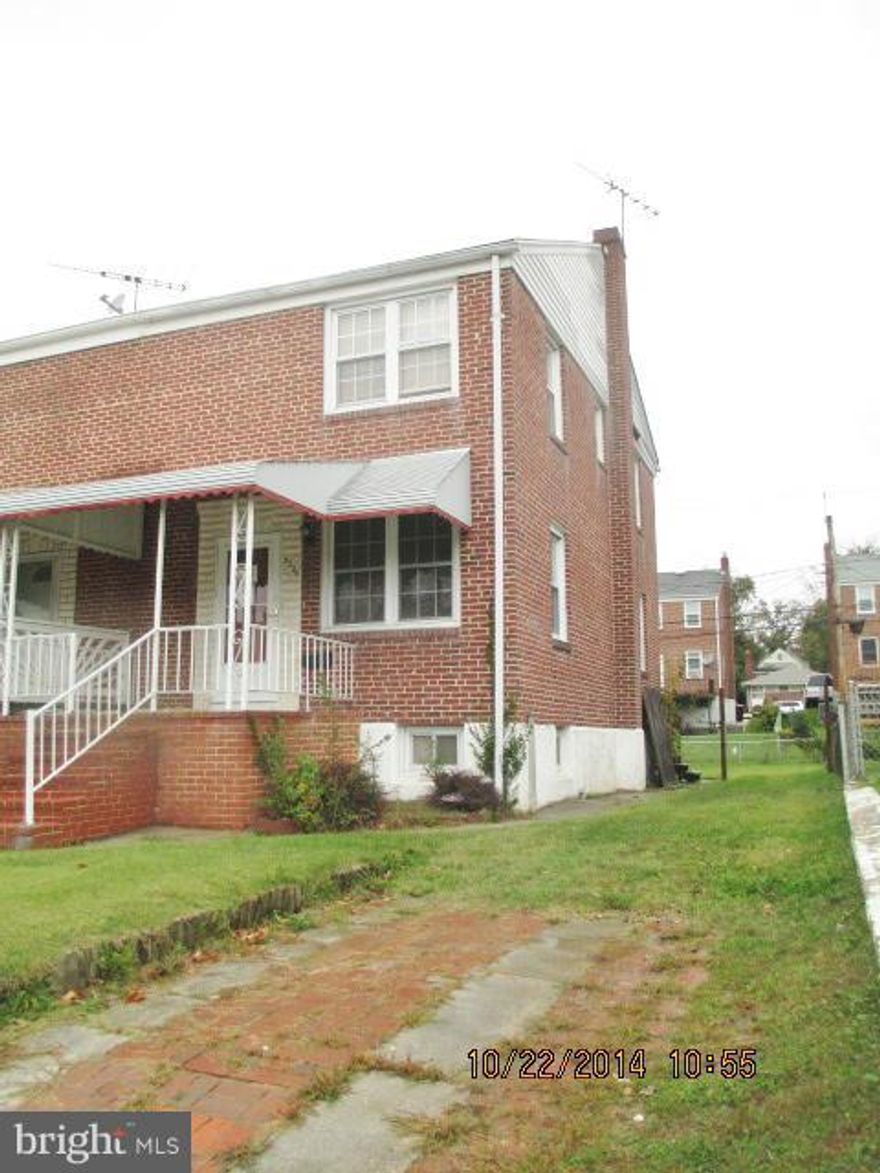 Loaded with opportunity, this home has updated windows, kitchen cabinets and bath.  A large deck is located off the kitchen.  Lower level has extensive water damage.  Cash or rehab loans only.  Sold strictly as-is.