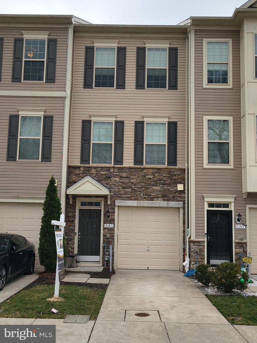 Welcome home to this pristine, move-in ready townhouse nestled on a quiet cul-de-sac in sought-after Severn, MD. Thoughtfully designed across three levels, this 2-bedroom, 3.5-bath gem offers the perfect blend of comfort, style, and functionality.

The heart of the home is the large kitchen, featuring modern finishes that will delight any home chef — ideal for entertaining or everyday living. Rich hardwood floors flow throughout the main level, adding warmth and elegance to the open living spaces. Step outside to your private deck, perfect for morning coffee or evening relaxation.

Upstairs, the spacious primary suite serves as your personal retreat, complete with its own en-suite bath. A second bedroom and additional full bath round out the upper level.

The finished lower level offers incredible versatility — whether you envision a recreation room, home office, or fitness space — and includes a convenient garage, providing secure parking and ample storage.

Located in a peaceful cul-de-sac setting with easy access to major commuter routes, shopping, dining, and Fort Meade, this home checks every box. Don't miss your chance — schedule your private tour today!