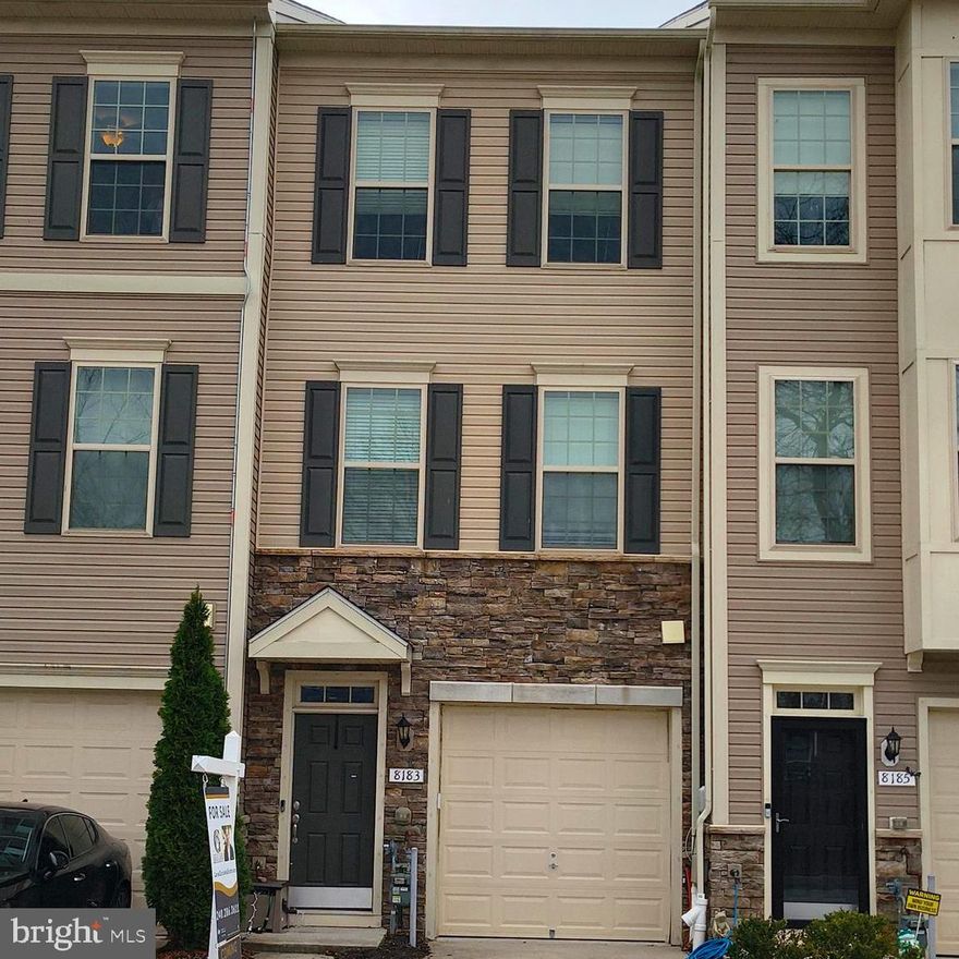 Welcome home to this pristine, move-in ready townhouse nestled on a quiet cul-de-sac in sought-after Severn, MD. Thoughtfully designed across three levels, this 2-bedroom, 3.5-bath gem offers the perfect blend of comfort, style, and functionality.

The heart of the home is the large kitchen, featuring modern finishes that will delight any home chef — ideal for entertaining or everyday living. Rich hardwood floors flow throughout the main level, adding warmth and elegance to the open living spaces. Step outside to your private deck, perfect for morning coffee or evening relaxation.

Upstairs, the spacious primary suite serves as your personal retreat, complete with its own en-suite bath. A second bedroom and additional full bath round out the upper level.

The finished lower level offers incredible versatility — whether you envision a recreation room, home office, or fitness space — and includes a convenient garage, providing secure parking and ample storage.

Located in a peaceful cul-de-sac setting with easy access to major commuter routes, shopping, dining, and Fort Meade, this home checks every box. Don't miss your chance — schedule your private tour today!