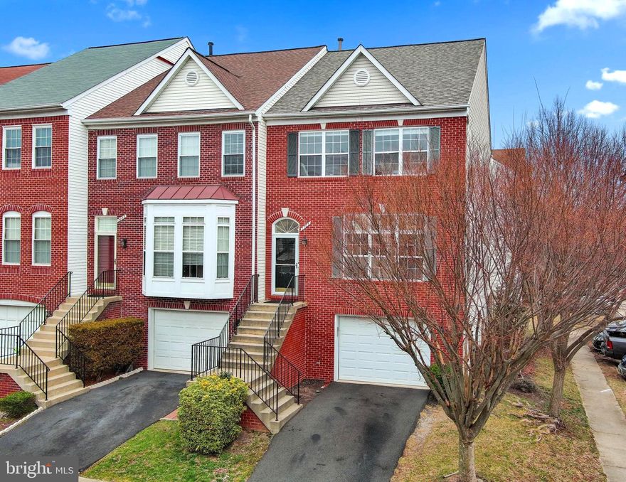 ***LOOKING TO AVOID ANOTHER BIDDING WAR and JUST GET UNDER CONTRACT IMMEDIATELY???  Ask your agent for our "SIGN & SETTLE" Reverse Offer.  Seller will even provide you with a complete 84-page Home Inspection Report completed on 3/15/25 once it is ratified. ***

 Open and bright End-Unit Alexandria townhome that perfectly balances comfort and convenience.  The main level includes a large Living Room with abundant natural light, a Powder Room, and a rear Kitchen (updated 2025) equipped with a center island, gas range, wine fridge (as-is), refrigerator with ice maker, microwave, and garbage disposal, and a spacious Deck (2021) with a privacy screen to relax and unwind.  Roof replaced in 2020. 

The Upper-Level features beautiful hardwood floors, 3 Bedrooms with elegant cathedral ceilings, including the Primary Bedroom and a bright and private ensuite with a separate jet soaking tub and shower. Two additional Bedrooms share a Full Bath.

The Lower-Level features a large Family Room, complete with a cozy gas fireplace, Laundry Closet with additional storage, access to an oversized Garage, and the fully fenced private backyard. 

The home’s brick front and metal siding enhance its curb appeal, while the landscaped front and side yard add a touch of greenery.  Entertaining will be a breeze with 6 Guest parking spaces immediately adjacent.

Nestled in the sought-after Island Creek Community, residents have access to fantastic amenities, with more details available on their website. Just minutes away, Hilltop Village Center features the renowned Wegmans, a variety of sit-down restaurants, retail shops, and plenty of parking. Explore the area—you’ll love what you find! Move-in ready and waiting for you!