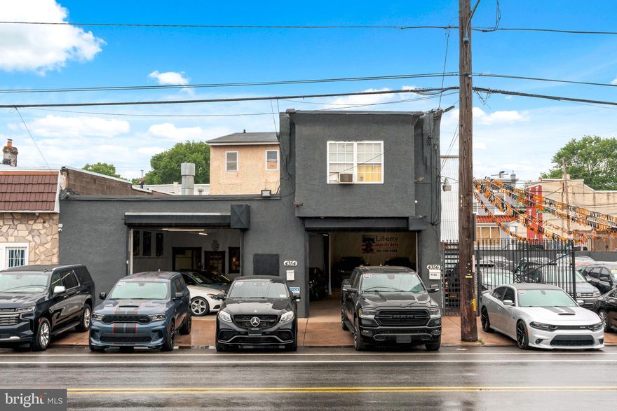 This incredible opportunity offers a fully operational auto dealership located in a prime, high-traffic area, perfect for entrepreneurs or investors seeking a profitable business venture. The property includes 34 parking spots, both inside and outside, with 19 spots accessible through three-axis gates leading into a spacious garage—ideal for vehicle storage, display, or service. The front of the property is complemented by wide sidewalks, ensuring excellent visibility and easy access. Inside, the property has been fully remodeled with several offices, two bathrooms, and a modern layout that accommodates any auto dealership or automotive business. The property is grandfathered in with zoning that allows for an auto shop, mechanic services, and body shop operations, providing immediate flexibility to operate your business without the hassle of zoning approvals. In addition to the commercial space, there are two income-producing rental units—a two-bedroom apartment that rents for $900/month and a three-bedroom, one-bath row home in the rear of the property that rents for $1,200/month. Both units have two-year leases in place, ensuring steady rental income. Whether you’re looking to establish your own dealership in a bustling location or rent the property out to another automotive business, this is a unique investment opportunity with immense potential. Don’t miss the chance to own a prime commercial property that delivers both business and rental income in a growing area—contact us today to learn more!
