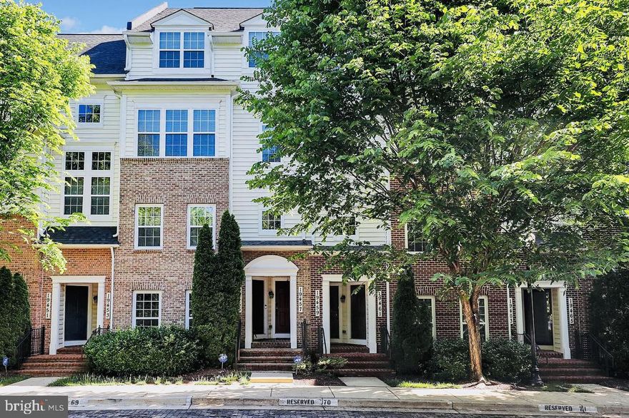 Welcome to this lovely three bedroom, two and half bathroom townhome with one car garage and driveway parking.  Ground level entry with beautiful wood floor on first level family room and dining area. Gourmet kitchen boasts stainless steel appliances beautiful cabinets, gas stove top and bar area with seating.  An additional half bathroom and plenty of pantry storage.  Upper level has neutral carpet, large primary bedroom with walk in closet and large bathroom with soaking tub, separate shower and double sinks.  The other two ample sized bedrooms offer sliding glass doors to balcony area and large closets.  The laundry area with standard sized washer and dryer with shelving is conveniently located on the upper level as well.  The community also offers a swimming pool, tot lots, barbecue are with covered seating and walking distance the MARC Train, shopping and restaurants.

More pictures to be posted soon and landlord requires at least a 700 credit score.  

Call with any questions.