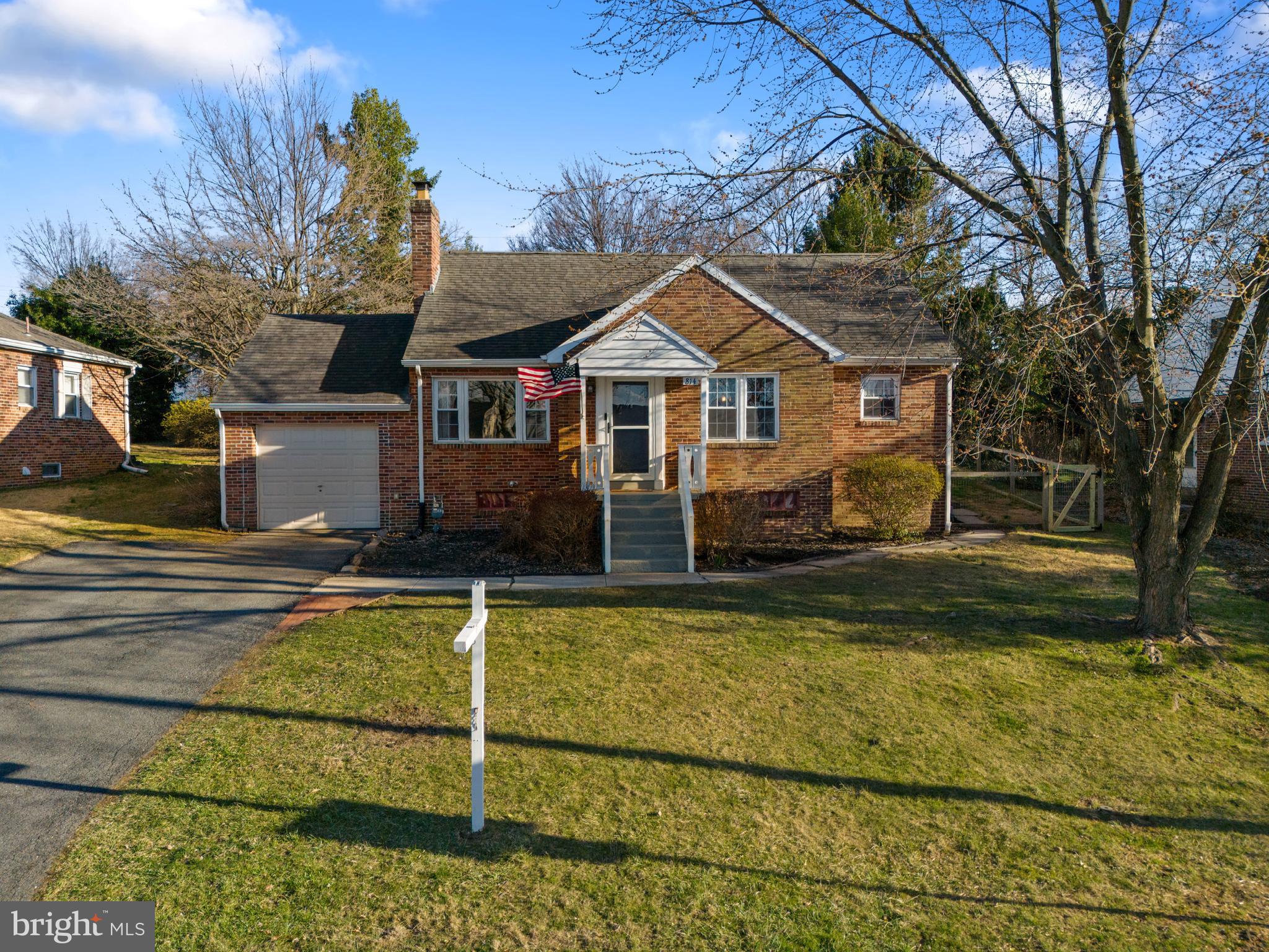 ** BACK ON THE MARKET DUE TO NO FAULT OF THE HOME OR THE SELLERS **
Welcome to this adorable 3 bedroom, 1 full bath cape cod style home, perfectly situated on a spacious lot in York Suburban School District! Conveniently located near schools, I-83, shopping, dining, and amenities, this home also offers easy access to York Hospital, York College, and Penn State York—an ideal spot for work, school, and play.
Step inside to find hardwood flooring flowing through most of the first level. The cozy living room features a wood-burning fireplace, creating the perfect ambiance for relaxing evenings. A formal dining room provides a great space for entertaining, while the kitchen is complete with tile flooring, stainless steel appliances, and a side door leading to the fenced backyard.
The main level offers two generously sized bedrooms, each with double closets, and a full hall bath with a tiled tub/shower combo. A deep linen closet provides excellent storage. One of the standout features of this home is the Florida/sunroom, where sliding glass doors open to the backyard—perfect for enjoying summer breezes—or can be closed up for cozy winter relaxation.
Upstairs, you'll find a spacious third bedroom, ideal as a primary bedroom, with additional crawl space storage. The partially finished basement offers flexible living space, perfect for a playroom, office, or den, while the unfinished portion houses the washer, dryer, furnace, and water heater (replaced in 2021) with plenty of extra storage.
Outside, enjoy a beautifully fenced backyard with a paver patio and raised garden beds—a private retreat for outdoor enjoyment. Parking is a breeze with a 1-car garage and a large driveway accommodating up to 4 vehicles.
This charming Cape Cod truly has it all! Don’t miss your chance—schedule your showing today!