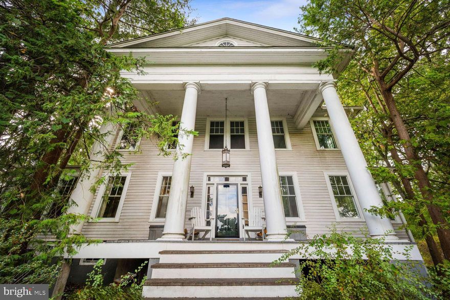 Comp purposes only. 2.83 acres in Alexandria, adjacent to Monticello Park. The grand, 4 bedroom home, built in 1922, remains a historical treasure and time capsule. The home is protected by a Conservation Easement placed on the property in 2005,
Follow the long driveway to the top of the hill, a private oasis created by owning 123,337sf of land. The vista created from the front porch continues to share the views created over 100 years ago. This light filled home is nestled by many beautiful old growth trees. The property is fully fenced and includes a gate for personal access to Monticello Park. While the home is dated, this is a unique opportunity to restore the period details while improving it with modern conveniences for generations to come.