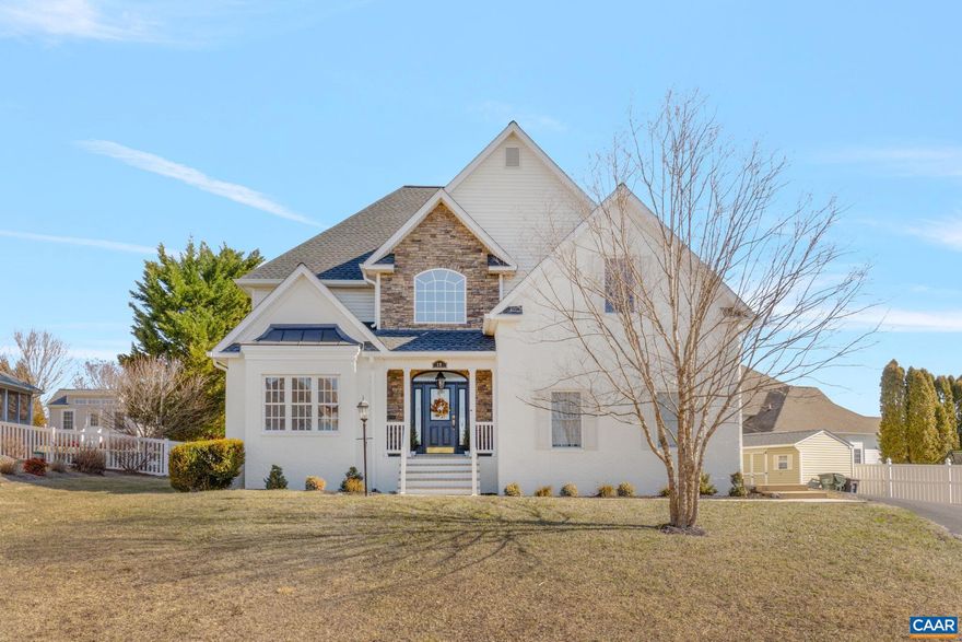 Renovated and Re-Imagined!  Totally Custom Renovation in the heart of Fishersville. Located in the Wilson school district -convenient to Augusta Medical Center, Route 250. I-81, I-64 and an easy drive to Charlottesville an Harrisonburg.  Enjoy coming home to the Teaverton Neighborhood and this 5 Bedroom and 3 Bath home.  Upgrades include: Egyptian and French doors, a gourmet designer kitchen, a spa like bathroom. lots and lots of marble, solid brass hardware, designer lighting, new hardwood floors and carpet and a custom walk-in primary suite closet.  This gorgeous home also includes new roof, new hot water heater, flooring, appliances, lighting, landscaping and newly painted inside and outside. Other custom features include: Open foyer, dedicated office space, custom gourmet kitchen, first floor guest suite and full bathroom, upgraded laundry room, comfortable and cozy design to the dining room, custom archways, luxury owner's suite and so much more! Enjoy the great fenced backyard and easily living with the outdoor deck space (useful storage shed included). This beautiful custom home has all the amenities you have been searching for.  First floor Guest room and fully renovated full bathroom allows for inter-generational Living,Granite Counter,Oak Cabinets,Fireplace in Family Room