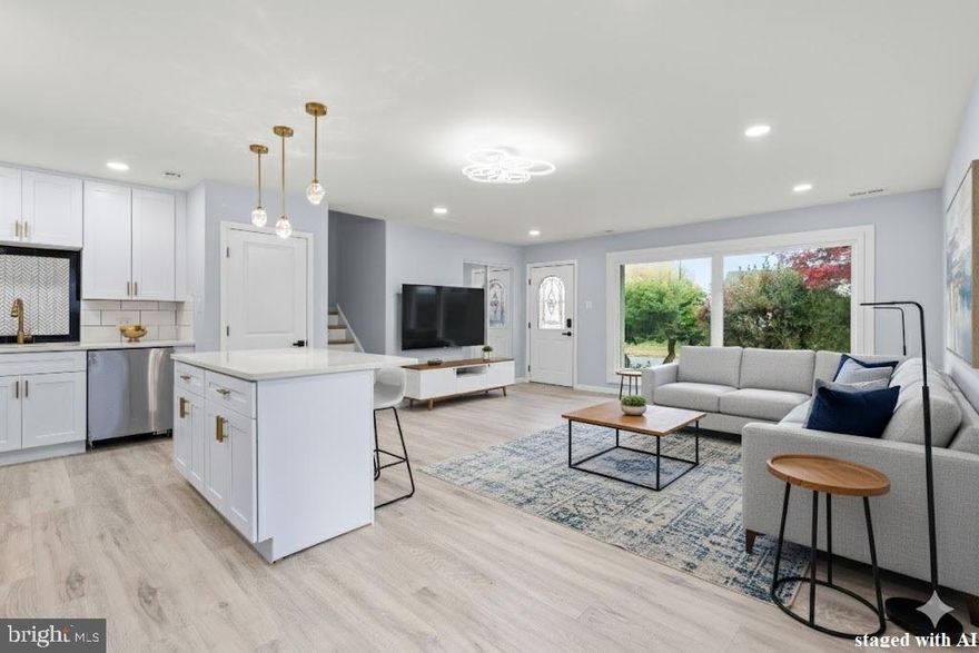 Welcome to this fully renovated split-level home in the highly sought-after Somerton neighborhood!
Perfectly blending modern style with practical comfort, this spacious residence features 5 bedrooms, 3 full bathrooms, and two basements. With brand new plumbing, electric, HVAC with two heating zones, water heater, windows and roof.
Step inside to a bright open-concept main level, where the brand-new kitchen, dining area, and living room flow seamlessly together—ideal for entertaining and everyday living. This level also includes two  bedrooms and a stylishly updated full bathroom.
The upper level offers three additional bedrooms and another beautifully finished full bathroom, providing plenty of space for family or guests.
The lower level expands your living options even further with an additional room, a full bathroom, and a separate exit to the backyard, offering privacy and flexibility. A dedicated laundry room with direct access to the garage adds convenience and extra functionality.
The property also includes additional fully finished basement with backyard access, adding valuable space for recreation, storage, or extended living options.
Outside, enjoy a large covered patio overlooking the backyard—perfect for year-round gatherings, relaxation, or outdoor dining. 
With its thoughtful renovation, modern upgrades, and prime Somerton location, this home is truly move-in ready and offers everything you’ve dreamed of.