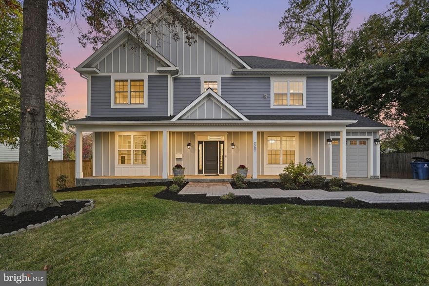 ** Price Improvement** Welcome to 2302 Westmoreland St. This beautifully crafted home which offers high-end finishes is nestled in the heart of Westmoreland Gardens—a coveted Falls Church neighborhood known for its charm, walkability and unbeatable proximity to Arlington, McLean, and Washington, DC. This elegant home blends modern design, quality craftsmanship and comfortable functionality.

Inside you will discover light-filled interiors, rich hard wood flooring throughout and thoughtful architectural details that enhance both form and function. The open-concept layout welcomes you with a spacious foyer that leads into an inviting living room framed by oversized windows and a beautifully finished fireplace with glass doors and a mantel—perfect for cozy evenings or casual gatherings.
A formal dining area opens to the stunning gourmet kitchen where white shaker cabinetry, stainless steel appliances, granite countertops and a large center island await. This space is ideal for entertaining or preparing everyday meals, with bar seating, gas cooking, and a layout designed for flow. A pantry plus wall mounted microwave and oven combination offers plenty of storage and convenience. 

The main level also features a flexible bedroom or office/den—perfect for multigenerational living or work-from-home needs—as well as a mudroom and powder room to support the demands of a busy household. Upstairs, the spacious primary suite is a true retreat, offering hardwood floors, ample closet space and a luxurious en-suite bath with dual vanities, a deep soaking tub beneath a picture window and an oversized walk-in shower with custom tilework.

The upper level feature a Jack and Jill bedrooms that share a nicely updated bathroom, a 3rd bedroom plus a hall bath. A dedicated laundry area is also located upstairs for maximum convenience. Throughout the home, large windows allow natural light to pour in, highlighting the warmth of the hard woods and the elegance of the design.

Step outside to your private backyard oasis, where a fully screened-in porch featuring a stone fireplace, wood paneled ceiling, recessed lighting, ceiling fan and a TV month creates the perfect space for year-round enjoyment. The adjacent custom stone patio extends your living space and is ideal for grilling, lounging, or dining al fresco. A professionally landscaped yard, privacy fencing and a luxurious built-in spa/hot tub complete the outdoor experience.

Additional highlights include an attached garage, a floored attic for extra storage, and a spacious finished basement offering endless potential—whether you envision a home gym, media room, workshop, or recreation area. Throughout the home, you’ll find thoughtful upgrades like smart thermostats, ceiling fans in every room, energy-efficient windows, recessed lighting, and a complete set of quality appliances.
Situated in Westmoreland Gardens, one of Falls Church’s most established and beloved neighborhoods, residents enjoy a peaceful setting with mature trees and wide walkable streets. You’re just a short stroll to Tuckahoe Park, Westover Village, and the W&OD Trail, with easy access to vibrant downtown Falls Church and nearby Clarendon. The East Falls Church Metro is minutes away, offering a seamless commute into Washington, DC. The neighborhood's proximity to Route 66, I-495, and Route 7 makes it ideal for professionals, families and anyone seeking both serenity and connectivity.

Zoned for the highly desirable Haycock Elementary, Longfellow Middle, and McLean High—this home delivers not only in lifestyle but also in long-term value. 

This is the rare opportunity to own a thoughtfully designed, move-in-ready home in one of Northern Virginia’s most desirable communities. Style, comfort, location, and lifestyle—all in one exceptional offering.  Schedule your tour today!

**Open House Saturday &  Sunday 2-4pm!**
