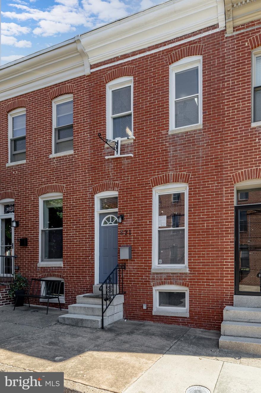 ***The Seller is willing to pay up to 3% of the Closing Costs!*** Grab Now! This beautiful 2-bedroom, 2-bathroom townhome in Canton. This property is located in the community of Baltimore city which has an exciting environment that you can call home.

Upon entry you'll be welcomed by the spacious living room embracing you to sit back and relax from a hard day's work. The living room is openly connected to the dining area and the gourmet galley kitchen, all of which has hardwood flooring.  The gourmet galley kitchen possess stainless steel appliances, granite countertops and custom cabinets.  Upstairs you'll find the main bedroom with carpeted floors and filled with sunlight. The master bathroom is exquisitely designed with custom tiles and a free standing soaking tub with gold finishes! 

In the bottom level of the home you will find the 2nd bedroom/den and the 2nd full bath perfectly designed for a roommate or guests to come and visit! 

This property also provides a parking pad in the rear and a rooftop deck, which invites you to a very refreshing and airy area where you can do meditation, read a book or just drink your mimosas!

Surrounding this home are the popular Canton Square area's restaurants and bars, 10-15 minute walk to the nearest shopping centers, access to the city's largest public park which includes Patterson Park Audubon Center, Patterson Park, and National Aquarium.  It is also close to some of the area's best schools like Peabody Institute and University of Baltimore.  It is also within 8 minutes or 2.3 miles from Johns Hopkins Medicine. And the military base, Fort George Meade, which is a 35 minutes drive away.

While Canton may have the most famous bar and nightlife district in the city, this charming community, filled with historic row homes, is also a family-friendly community.

With a location within Baltimore City proper, and just a mile away from downtown, this urban waterfront community is a convenient location for those seeking an easy commute to downtown.  Other transportation options are also available in Baltimore including the already near Baltimore-Washington International, located 13.7 miles or 27 minutes away.

So, I say again, GRAB THIS NOW! Put in an offer today!