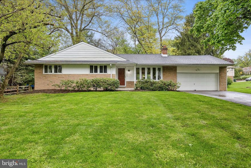 Wonderful brick 3 bedroom, 2 bath ranch home in sought-after Crosswicks.  Updated windows and newer roof (2022).  Interior needs updating, but great exterior with strong bones.