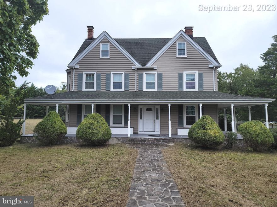 Amazing 4 bedroom, 3.5 bath home nestled on a lush and beautiful 2 acres in the historic Charlotte Hall area. This spacious Victorian home was previously renovated throughout while keeping much original charm. The beauty begins outside with a stately siding exterior with a large wrap around front porch, rear porch, bay windows, and a lush grassy yard with garden shed and dotted with trees all surrounded by picket fencing. Inside, hardwood flooring, arched doorways, high ceilings, an abundance of windows and 3 finished levels of living space are just a few features that make this home such a gem. ****** Warm hardwood flooring welcomes you into the foyer and flows into the lovely formal living room and dining room. The large open renovated kitchen is sure to please the modern chef with gleaming granite countertops, an abundance of upgraded 42” maple cabinetry and stainless steel appliances. A large peninsula island with pendant lighting provides additional working space and bar seating and opens to a breakfast/family room area with a bay window overlooking tranquil backyard views. A powder room rounds out the main level. ****** Ascend the stairs to find a light filled owner’s bedroom with walls of windows including a bay window area and a private en suite bath with a dual sink vanity, jetted tub, and glass enclosed shower. Down the hall, 2 additional bright and cheerful bedrooms share easy access to the hall bath. The uppermost level features a large laundry room, spacious 4th bedroom and an additional luxury bath with jetted tub and glass enclosed shower. ****** All this in a peaceful setting yet just minutes to library, schools, shopping, dining and easy access to Route 235/Three Notch Road, and downtown Hughesville. Don’t miss this wonderful opportunity for a spacious and charming home just needs a bit of TLC to make it your own!