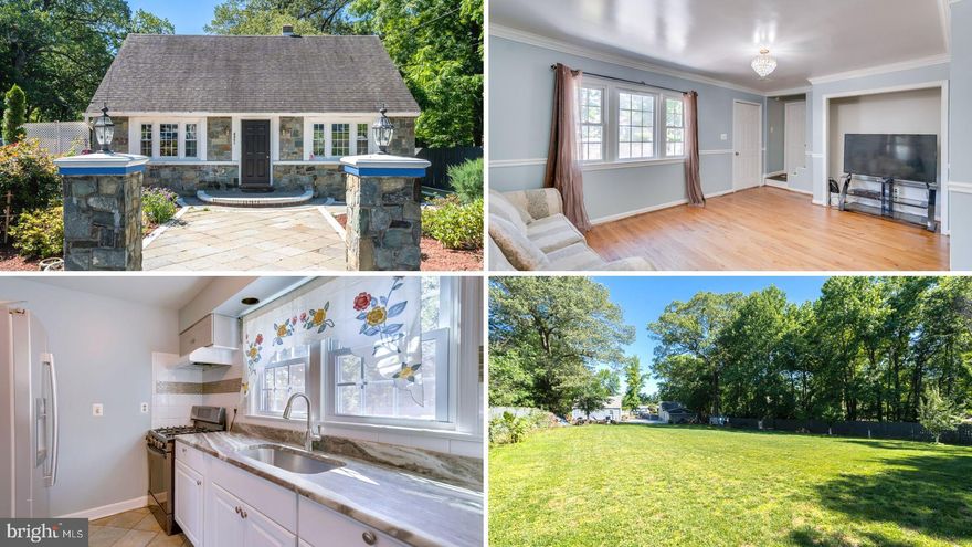 Magnificent Cape Cod with beautiful stone exterior and round about situated on of the most beautiful lots in Yorkshire.  Interior features a bright and airy floor plan, freshly painted and upgraded fixtures throughout.  The recently remodeled kitchen features newer cabinets, granite countertops and stainless steel appliances.  Full bathroom was recently updated with a designer palette and mosaic ceramic tile.  Outdoor enthusiasts will love the large leveled backyard and separate oversize garage.  This home offers many opportunities for development, business and more.  Sellers have invested over $90,000 in upgrades inside and outside of the home.  Large Driveway may park many vehicles.   Easy Access to route 28, 234, I66, VRE, Recreation, Shopping, Dining and More.  Home is occupied please follow all Covid-19 protocols and enter with mask.  Please follow instructions on the document section for offers.