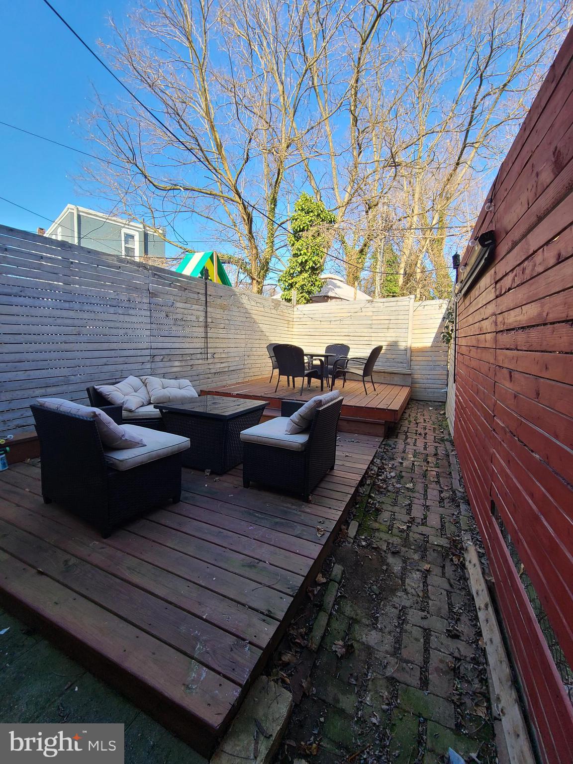 SHORT SALE, Price subject to bank approval can take up to 120 days. Estate Sale close to Lasalle college. Pull up gated patio area. Enter the enclosed front porch finished as a Bonus space. The main floor which features a spacious living room area/ dining room with open floor plan. The main floor also features an update half bathroom that includes Main Floor Laundry and kitchen that features a built in microwave, a stainless steel range, and refrigerator. As you exit the kitchen the backdoor leads out to the backyard which features bilevel deck, a new wooden panel fence and a central air unit. The second floor features two secondary bedrooms and spacious master bedroom with a with significant closet space on both sides including double closets and wall to wall carpeting. The second floor also features an updated bathroom a modern style vanity and ceramic tile flooring. Property mechanics features upgrades service panel, water heater, and heater.