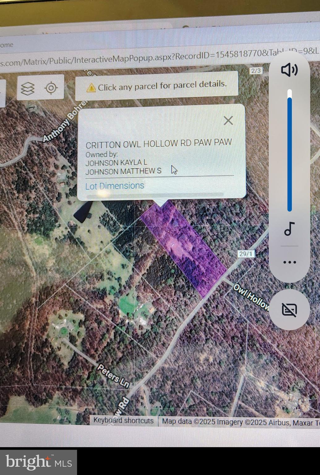 CRITTON OWL HOLLOW RD
