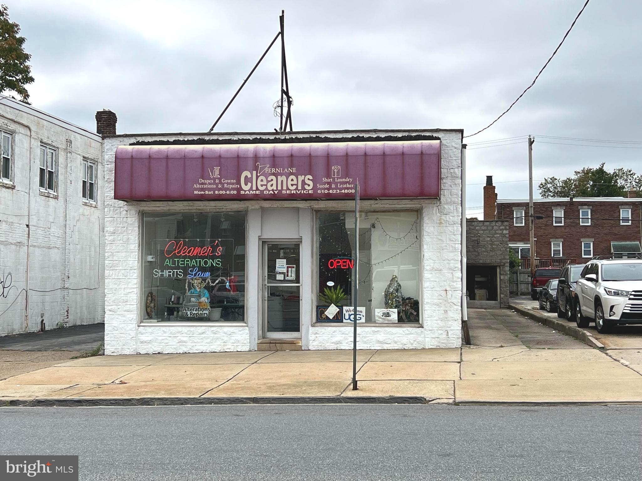 This is a rare opportunity to own a highly visible, strategically located commercial property at 534 Church Lane, offering almost 5,000 sq. ft. of versatile space. Positioned along a major high-traffic road, this prime retail or office space enjoys tremendous foot and vehicle traffic, making it an ideal spot for businesses that rely on visibility and accessibility.
Located in a vibrant and densely populated area, the property is surrounded by a variety of restaurants, retail establishments, and residential neighborhoods, ensuring a steady stream of potential customers or clients. Whether you're looking to lease to a high-demand tenant or establish your own business, the location and space provide endless possibilities.
Investors!!!! Great opportunity to add or start your portfolio . This property already have a high paying long time tenant occupied, with a successful Dry Cleaner. It is Located on Church Lane, one of the busiest street in Delco. The Property is low maintenance with high return, it is a win win!!!
Call Listing agent for private showing.