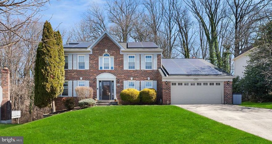 Spectacularly appointed home in mature neighborhood with lots of space and plenty utility. 
Closing cost assistance up to $7,500 by using seller’s preferred lender. Certain restrictions apply. Closing assistance provided by lender. Call for details.
Top level: 4 bedrooms, 2 full baths.
Main floor: Office, family room, formal living room, washer/dryer, dining and breakfast area.
Basement: 1 Bedroom, 1 full bath, 1 half bath, 2nd office, 2nd Living room, 2nd washer/dryer, 2nd kitchen.
Hardwood floors throughout.
Delightful Sunroom and separate deck with views of the woods.
Electricity savings with solar panels.
Leaf Guard gutters.
All furniture and items in the home is available except for TV's.
Grill/deck furniture and basement sofa convey free.
Separate basement temperature control.