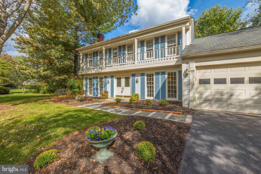 NEW IN COUNTRYSIDE! Lovely Westbridge model in popular Rokeby Ridge with 4 bedrooms and 2 baths is located on a quiet culdesac within walking distance to shops and eateries. This gracious Colonial features an inviting foyer with hardwoods, separate living room and formal dining room, and a spectacular Great Room addition with a wood-burning fireplace and large casement windows.  In addition, the main level offers a cozy library with book shelves, perfect for work/study or a children's play area; and a spacious family room that could be set up as separate additional office space for working from home. The eat-in kitchen is updated with a bay window and breakfast bar; mudroom with extra storage opens to the side yard for convenient outdoor grilling.  Upstairs, the generous owner's suite has an attached bath with shower and a large walk-in closet. There are also three additional bedrooms, all spacious and featuring good natural light; and a second full bath with dual sinks and shower/tub combination. The large (.42 acre) lot is especially nice, with a backyard that is wide and level and fully fenced. An inviting deck just off the Great Room offers a beautiful space for outdoor entertaining or quiet contemplation.  This house is 2 levels--no basement--but lives large! A two-car attached side garage offers additional storage space, as does an over-sized closet in the Great Room.