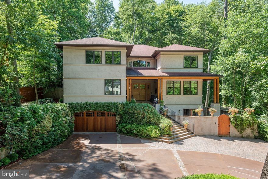 Outstanding price improvement!! Welcome to 7400 Nevis Road, an incredible custom-built home in coveted Bannockburn. Showcasing 6 Bedroom Suites, 6 Full Baths, 2 Half Baths, and an Elevator, this sensational residence spans approximately 7,800 finished SF throughout 4 floors. Exquisite sight lines, gleaming reclaimed hardwoods, custom millwork, and quality finishes adorn each room of this remarkable home. Each space is expertly designed to encompass impeccable scale, perfectly placed windows, and high ceilings. Situated on a 0.46-acre lot in Bannockburn, the outdoor oasis is truly impressive with multiple entertaining areas and an outdoor built-in kitchen adjacent to the screen porch. The landscaped grounds are lined with mature hardscaping, a selection of greenery and blooms and a newly installed wood fence. Mature trees anchor the backyard and provide tranquil shade and privacy on sunny days. There is a circular driveway with plenty of extra parking and an attached 2-Car Garage.

Bannockburn is a park-like neighborhood in Bethesda that is ideally located inside the Beltway. Filled with spacious lots and unique homes, Bannockburn offers privacy and tranquility at home while still being conveniently close to local parks, golf courses, and commuter routes. There are plenty of opportunities to enjoy the outdoors with famous Glen Echo Park, Palisades Pool, and Cabin John Regional Park that is just minutes away.