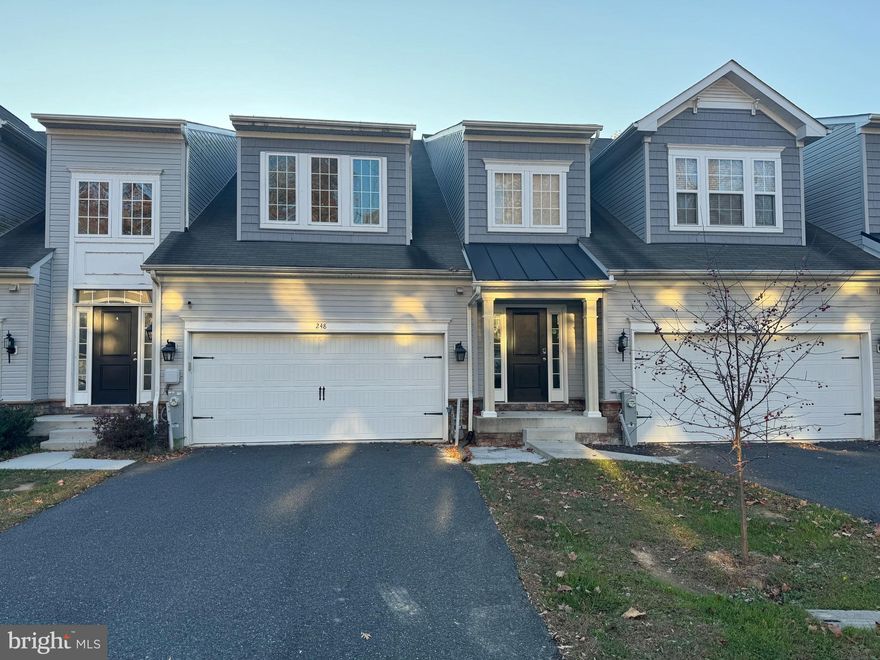 ATTENTION: This Community is  55 +,( 1occupant must be 55+ All must be 18+)
Townhome is only 5 years NEW , in the sought after Old Trails community, overlooking the community's conservation area. offers 3,336 sq. ft of living space,  The Finished Lower level, Can be used as a Guest house or in law suit , with a Full bath, First  level featuring an open and spacious living room. open Gourmet kitchen , features granite counters with breakfast area, ample maple cabinets and  appliances gas cooktop. stepping out the slider door leads to the composite Patio Deck,   This level also features the owner's suite with walk-in closet, Full bath,  half bath & Laundry. Upper-level Has family room & Two bedrooms One bonus room can be alternatively personalized to either a study for telework or storage / recreation room. The Community is age-restricted at 55 plus, one occupant Must be  fifty-five years of age or older, All other qualifying residents must be the ages of 18 or older. Enjoy the views of Gun Powder River. You are minutes from Mariner Point Park and the famous Amish market!