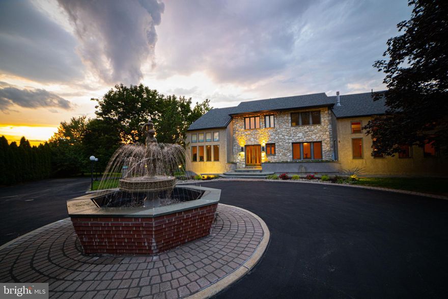 Welcome to a True Garnet Valley - Original Owners - 8860 Sq Ft - Estate Home with 2 Private Acres - Start this tour from the censored lite driveway with security gate - the European Water Fountain accents the circular driveway - Enter the Double Doors to the magnificent 2 story foyer with "Imported Italian Marble  Flooring" -  turned staircase - warm  up in the winter by the room divider gas fireplace  - the Breathtaking Elegant 2 Story Formal Dining is accented by Soaring Windows -Wood Beams with lighting plus Gleaming Hardwood Floors throughout most of this Stunning Home - Continue to the left of the foyer to the in-home office  - (could be used as Formal Living Room) double doors separate the Family Room with Stone Gas Fireplace - Sliders to Full Balcony wrapping around the back of the home - off the family room find the Main Floor Game Area - perfect are for Play Room - Continue to the Kitchen with Granite Counters - Center Island - (new Gas Cook Top on order) - Ceramic Tile Flooring - Breakfast Bar - Coffee Station - Sink over looks the Eating area surrounded by windows plus access to Balcony for Outside Dining - continue to the Craft Room accented with Glass Block Wall with plenty of Storage for supplies -Main Floor Full Bath with Stall Shower - Large Laundry Room with Utility Tub - Planning a Wedding or Large Family Reunion  - this home has a 30 X 40 - 2 Story Ball Room with Hardwood Floors -Custom Drapes - Perfect Outcove for Theater Screen - Wall full of Glass Doors to the Balcony overlooking the Dramatic Landscaping & 20 X 40  - 9 foot Deep In-Ground Pool, Gazebo & Pond - Large area outside the Ball Room for Catering to Set Up - Overnight Guest/AuPair/Family are welcome to the Full Suite with Full Kitchen - Living Room with Built In Desk & Shelving - Slider to the Balcony - Breakfast Area - Large Bedroom - Full Tiled Bath - Walk -In Closet Plus Private Entrance plus access to 1 Car Garage and Laundry Area - this suite has nature views from every large window - Retreat to the the Owners Suite with Hardwood Floors - Walk-In Closet - Large Tiled Bath with Double Sinks - Make Up table - Stall Shower Plus Whirlpool Tub - Enjoy morning Coffee on the Private Balcony - 3 Additional Bedrooms  - 2 are Princess Suites with Private Tiled Baths - 1 Tiled Hall Bath - Hallway Cedar Closet - 2nd Floor Walkway overlooks the Magnificent Dining Room  - Every Bath in the Home is Fully Tiled plus have Bidets - Continue the Tour of this Spectacular Home to the Lower Level with a Full Cucina with Brick Archways - Tile Flooring - Wine Closet - Bar - Family Room  -Gas Fireplace - Game Room - 6th Bedroom (being used as gym) Full Bath - In-Door Hot Tub with Sauna -Access throughout the lower level to the covered Patios leading to the Pool Area - the 8th Full Tiled Bath is at the lower level easy access to the Pool -  Car Collector Need Room for a few cars? There is room for 8 Cars in the garages - Separate HVAC  systems - 2015-2017 - Central Vacs throughout the home for each floor - All this in Garnet Valley School District  - easy access to all major arteries to Phila - NJ & DE - Amazing Shopping at Brinton Lake - Concord Twn Ctr - Wegmans - close by Gyms at YMCA & Main Line Health - New CHOP & Nemours Children Medical Ctrs  - Brinton Medical, Christiana Care, Rothman all within a few miles - New Train Station opening soon within a few miles - This Unique Home checks all the boxes for the buyer who is looking for everything!!!!  Call for a tour of this Spectacular Home-Sweet-Home today!