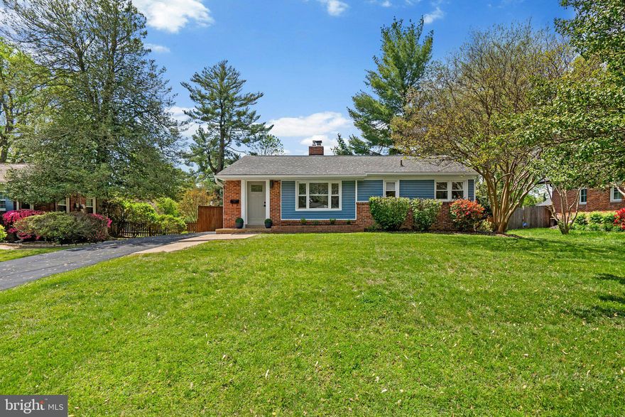 Welcome to this exceptionally well-maintained high-efficiency 3-bedroom, 2-bath home, ideally located in the sought-after Hollin Hall Village. Set on a flat, fully fenced lot, this home blends timeless charm with thoughtful modern updates, offering easy, one-level living at its best. This home offers upgrades at every corner! Inside, you’ll find a bright and inviting layout featuring hardwood floors, gas fireplace, LED recessed lighting, updated fixtures, and neutral paint making it a warm and inviting place to call home. The living room flows perfectly into the beautiful fully remodeled kitchen in 2022! Through the kitchen, you’ll find a large family room with a full bathroom that flows beautifully to the backyard. Additionally, inside are three bedrooms, all with hardwood floors and ceiling fans, along with a completely remodeled bathroom in 2023! The backyard showcases two sheds with electric power, the perfect space for outdoor dinners on the composite deck. Let your pets run free inside the fully 7’ privacy fenced yard, and enjoy the lush landscaping throughout the spring, fall, and summer months! This home is truly move-in ready and features endless upgrades, many of which are not seen by the naked eye! Including: Replaced all copper water plumbing with Pex, added decking in the attic space for storage, power and lights inside both sheds, new washer dryer in 2022, Heavy up to 200 amp electrical service, Architectural Roof Shingles with a lifetime transferable warranty in 2013, “Greenline” high efficiency premium vinyl windows and siding with a lifetime transferable warranty in 2013, replaced main waterline from meter to the house in 2015, tankless electric hot water heater in 2024, and newer HVAC with air purifier in 2019! Situated in the highly sought-after Hollin Hall Village, this home offers the charm of a close-knit community with the convenience of a prime Alexandria location. Known for its friendly neighborhood vibe, mature trees, and walkable streets, Hollin Hall Village is a place where neighbors know each other and community spirit thrives. Enjoy easy access to shopping and dining at Hollin Hall Shopping Center, just minutes away, including local favorites like The Variety Store, River Bend Bistro, and Village Hardware. Outdoor lovers will appreciate proximity to parks and trails along the George Washington Parkway, including Mount Vernon Trail for biking and walking along the Potomac River. Commuters will love being just a short drive to Old Town Alexandria, Huntington Metro, Fort Belvoir, and National Harbor, with convenient access to Route 1, I-495, and the GW Parkway.