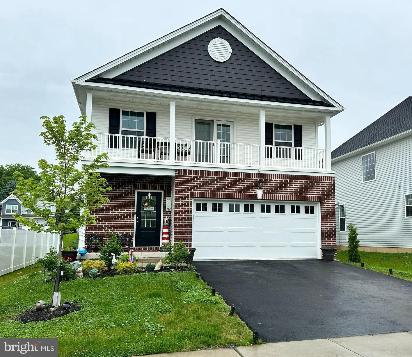 SELLER IS OFFERING $5,000 IN CLOSING COST ASSISTANCE! Experience the convenience of modern living with this 4 bedroom, 2.5 bath home in Northampton School District. The carefully selected upgrades make this 2023 Kay Builders Brenton model a rare find! The hardwood flooring greets you as soon as you enter the foyer with convenient access to a half bath, drop zone, garage and the spacious light-filled open concept living area. The timeless white kitchen, with quartz countertops, tiled backsplash, stainless steel appliances, double wall-oven/microwave, hood vent, gas cook-top, walk-in pantry and a generously sized breakfast bar make it the true heart of the home! The family room and its gas fireplace seamlessly flow into your formal dining area with easy access to the rear deck to complete the first floor. A spacious staircase with durable oak treads and wood landing brings you to the second floor. Retreat after a long day to your master suite with its spa-like bathroom and double sinks, tiled shower, soaker tub and the peaceful private balcony! Three more bedrooms and a second full bathroom make up the second floor. A walk-up basement with 3-piece rough plumbing is ready for your finishing touches. With this two-year-old home, there is no need to wait for a new build! You must see this home to fully appreciate the upgrades that make this a standout!