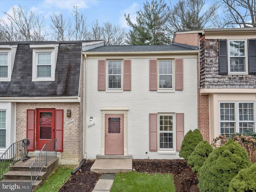 Welcome to this beautifully renovated three-level townhome with a new roof and new 3 ton Runtru heat pump, offering three bedrooms, two full bathrooms, and one half bathroom. Inside, the home has been completely updated and boasts a neutral color palette, complemented by new lighting throughout. The main level features a front living room with hardwood floors, crown molding, recessed lighting, and open glass shelving. Crown molding continues into the dining room, which boasts a modern black chandelier, sliding glass doors to the deck, and a breakfast bar opening to the kitchen. A highlight of the home, the kitchen shines with granite countertops, soft-close white shaker cabinetry, and new stainless steel appliances. A conveniently located half bathroom completes the main level. Upstairs, hardwood floors extend through all three bedrooms, each outfitted with ceiling fans. The primary bedroom features a private ensuite bathroom with a luxurious floor-to-ceiling tiled walk-in shower. Two additional bedrooms share a second fully renovated bathroom with a tub-shower. Downstairs, the lower level offers a spacious recreation room with brand-new carpet and sliding glass doors to the patio and backyard. The utility room has laundry and ample storage space. The modern renovations also include a brand-new roof, heat pump system, updated electric with a new 200-amp panel, and enhanced lighting throughout. Additional updates feature fully-remodeled kitchen, and bathrooms, new luxury vinyl plank flooring on the main level, and brand-new carpet on the lower level. Two assigned parking spots #810. Less than five minutes away from Goshen Plaza shopping center with everything you need including a grocery store. Enjoy all that the Montgomery Village community has to offer, including parks, playgrounds, pools, community centers, recreation spaces, trails, a dog park, sports courts and fields, social events, and so much more.