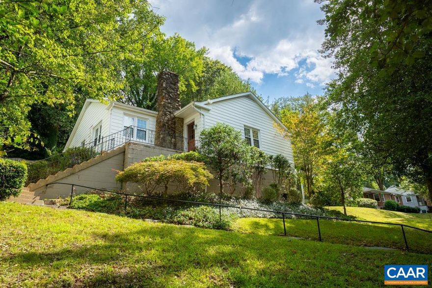 Historic cottage in the desirable North Downtown neighborhood, right in the heart of Charlottesville! This turn-key gem boasts generously sized rooms, evoking a sense of spaciousness while the beautiful, stone fireplace will practically call out to you to stay in and get cozy. While there are many modern amenities, this cottage retains much of it's historic character, such as hardwood floors & craftsman trim-work throughout. Other improvements include thermal double pane windows (2018), attic insulation (2018), chimney cap (2020), water heater (2018) & central heating/cooling. Walkable to the Downtown Mall and all of its amenities, or less than a quarter-mile from the John Warner Parkway Trailhead, connected to the Rivanna River Trail, you can hike all day from your front door, or just take an easy stroll through McIntire Park. Also, conveniently located close (but not TOO close!) to the 250 bypass, allowing for quick access to any part of the city or surrounding Albemarle County. Though there is so much to do so close to home, this special place is truly expressive of that C-Ville soul. See video walk through or better yet, schedule a private showing before this adorable cottage is gone!,Granite Counter,Painted Cabinets,Fireplace in Living Room