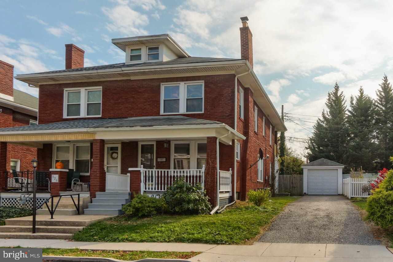 Just in time for the holiday season, this 4 bed, 2 bath brick beauty in York Suburban Schools is offered for sale! The best blend of old and new, enjoy the classic tile floor in the kitchen, with brand new John H Myers cabinets and hi-def countertops. Tasteful paint thru-out, new carpet, and brand new HVAC with air conditioning. Turn the backyard into a private retreat, but you're moments away from York Hospital, York College, & 83.