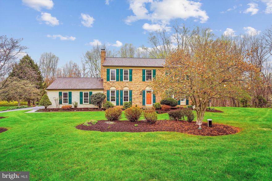 <b> OFFER DEADLINE - MONDAY, APRIL 21ST at 10 AM.</b><br><br>
  
Welcome to this stunning brick-front colonial, perfectly situated on a quiet cul-de-sac and a picturesque .72-acre lot. Enjoy serene views of mature trees and wooded surroundings from the spacious stamped concrete patio or unwind in the screened-in porch, complete with a ceiling fan and overlooking the private backyard with firepit. A charming walkway leads you to the front entrance, framed by lush landscaping and an expansive front yard. Step into the inviting foyer with classic hardwood floors, and you'll immediately feel at home. The elegant living room and formal dining room showcase beautiful crown molding, chair rail detailing, updated light fixture, and rich hardwood flooring. The updated kitchen is a true delight, featuring quartz countertops, stylish gray cabinetry, stainless steel appliances, recessed lighting, and ceramic tile flooring. Sliding glass doors open to the screened porch, creating a seamless flow for indoor-outdoor living. The kitchen connects effortlessly to the cozy family room, highlighted by a wood-burning brick fireplace with mantel and hardwood floors. Upstairs, the spacious owner’s suite offers a large walk-in closet and brand-new neutral carpeting. The beautifully remodeled en-suite bathroom boasts a quartz-topped vanity, walk-in shower, luxury vinyl plank flooring, and updated lighting. Three additional generously sized bedrooms also feature new neutral carpeting and ceiling fans. The updated hall bath includes a modern white vanity, fresh paint, new lighting, and a tub-shower combination with tile surround. The finished lower level offers added flexibility with a walk-out sliding glass door to the backyard.  Enjoy winter nights in the warm and inviting recreation room, with a wood stove and mantel custom wood paneling, and neutral carpeting. This level also offers a third full bathroom with walk-in shower, and a storage room with laundry.  Significant updates include a new roof with architectural shingles (2018) and the HVAC system (2013).  A spacious two-car side-entry garage adds extra convenience. Located in a sought-after neighborhood with easy access to local dining and shops, and a stunning lot that will take your breath away!