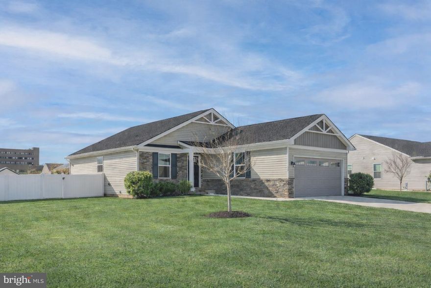 Welcome to this beautifully maintained ranch-style home in the highly sought-after Arcadia Springs community of Martinsburg, WV. 

This home offers a bright, open floor plan with stainless steel appliances and an inviting eat-in kitchen, perfect for everyday living and entertaining. The main level features two spacious bedrooms and two full bathrooms, plus a versatile flex space—ideal for a home office, den, or easily enclosed to create a third bedroom. Brand-new carpet throughout the main level reflects the meticulous care this home has received. The unfinished basement provides endless possibilities to expand your living space, offering a blank canvas for future customization to fit your needs.

Step outside to enjoy the fully fenced backyard, complete with a stamped concrete patio and a SunSetter awning with remote, creating the perfect outdoor retreat for relaxing or entertaining in comfort.

Competitively priced and move-in ready, this home offers comfort, flexibility, and future potential in one of Martinsburg’s most desirable communities. Don’t miss this opportunity—schedule your showing today!