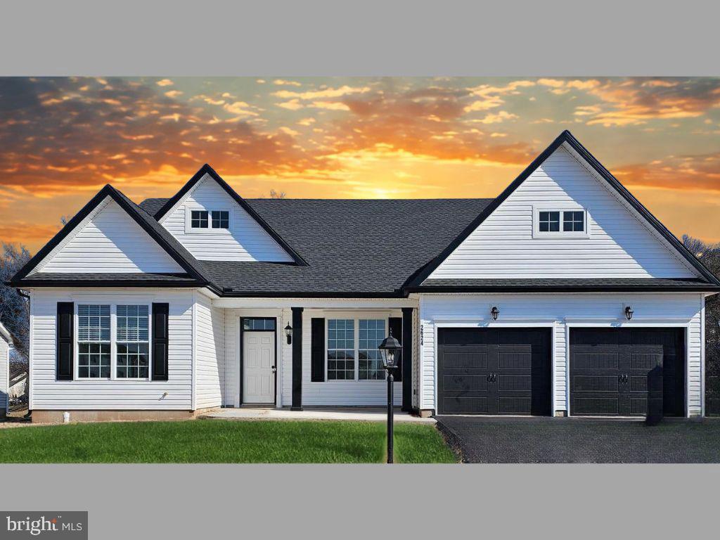 **TO BE BUILT** Please stop by the nearby sales center for details at 11 Nuthatch Drive, Gettysburg, PA 17325 - Onsite Autumn Model Home will be ready for viewing soon!
Look no further than the Autumn for the convenience of first floor living! The Autumn is a beautiful rancher with cozy front porch to welcome you home. Just off the foyer is an office, making working from home convenient. The dining room opens to the kitchen with tons of cabinets, pantry, and a big eat at island. The family room off the kitchen has a trey ceiling and can fits lots of furniture. The split bedroom design offers lots of privacy. The primary suite boost large walk-in closet and beautiful ensuite bathroom with huge tiled shower. On the other side of the home are 2 additional bedrooms. And don't forget the huge unfished basement perfect for storage or to be finished for additional space.
*Please note listing price is base price and may not be representative of additional options shown.**