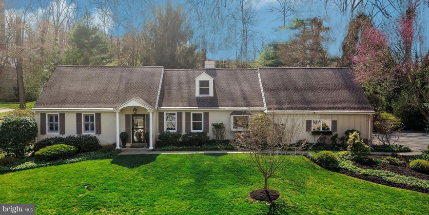 Located in Devon’s highly sought-after Shand Tract, 650 Timber Lane is a charming and thoughtfully expanded Cape Cod offering 4 Bedrooms and 3.5 Baths. This move-in-ready home seamlessly blends classic character with tasteful updates, all within a neighborhood celebrated for its vibrant social atmosphere and strong sense of community.
A welcoming Foyer accented by crown molding and wainscoting opens to rich hardwood floors that extend throughout the home. The formal Dining Room features custom built-ins, while the spacious Living Room with a gas fireplace flows into a beautiful family room highlighted by vaulted ceilings, skylights, and expansive windows overlooking the backyard. Just beyond, a flagstone Patio invites relaxed indoor-outdoor living.
The updated Kitchen offers granite countertops, a center island, custom off-white cabinetry, and a cozy breakfast area complete with a fireplace and bay window. The first-floor Primary Suite, appealing to a range of lifestyles, features a beautifully updated ensuite Bath with a walk-in shower, porcelain tile flooring, a double-sink vanity with polished black quartz countertops, and recessed lighting. Across the hall, a private Office provides flexible use and can easily serve as a fifth bedroom. A Powder Room, Laundry/Mudroom, and direct access to the garage complete the main level.
The second floor offers three additional spacious Bedrooms, all equipped with ceiling fans, along with a Full Hall Bathroom, a cedar closet, and attic storage accessed through the second bedroom.
The partially finished lower level provides wonderful recreation space with painted floors and walls and a drop ceiling with lighting. Generous in size, the area comfortably accommodates a sectional sofa, seating, a pool table, and more. A full Bathroom and multiple storage rooms add exceptional functionality, while a basement door leads outside via steps to the backyard.
Additional highlights include radiant heated floors, fresh paint throughout, and timeless plantation shutters.
Outdoors, the property continues to shine with a flagstone patio, large fenced rear yard perfect for activities, a dedicated lawn shed, and an attached side-entry two-car garage.
Ideally located within the top-ranked Tredyffrin–Easttown School District, and just minutes from downtown Wayne, Gateway Shopping Center, Whole Foods, Wegmans, the Devon Horse Show, and SEPTA Regional Rail, this home offers outstanding convenience for shopping, dining, and commuting.