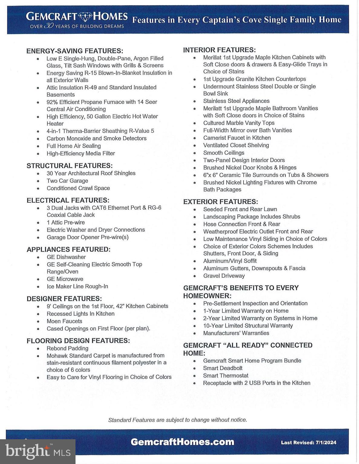 CAPTAIN'S COVE - Residential