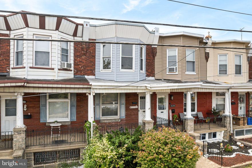 Updated 3 bedroom & 1 bath home on a quiet block in Tacony. Hardwood floors throughout the house. 1st floor consists of a spacious living room, large dining room and  new kitchen with ceramic tile floor, granite counter top & dark cherry wood cabinets. The 2 nd floor has 3 spacious bedrooms, all with ceiling fans and a lot of closet space. Renovated bathroom with dark wood vanity cabinet. Property has large front patio and a nice size yard. Property comes with SS stove and fridge & washer and dryer in the basement. Come see this home today!