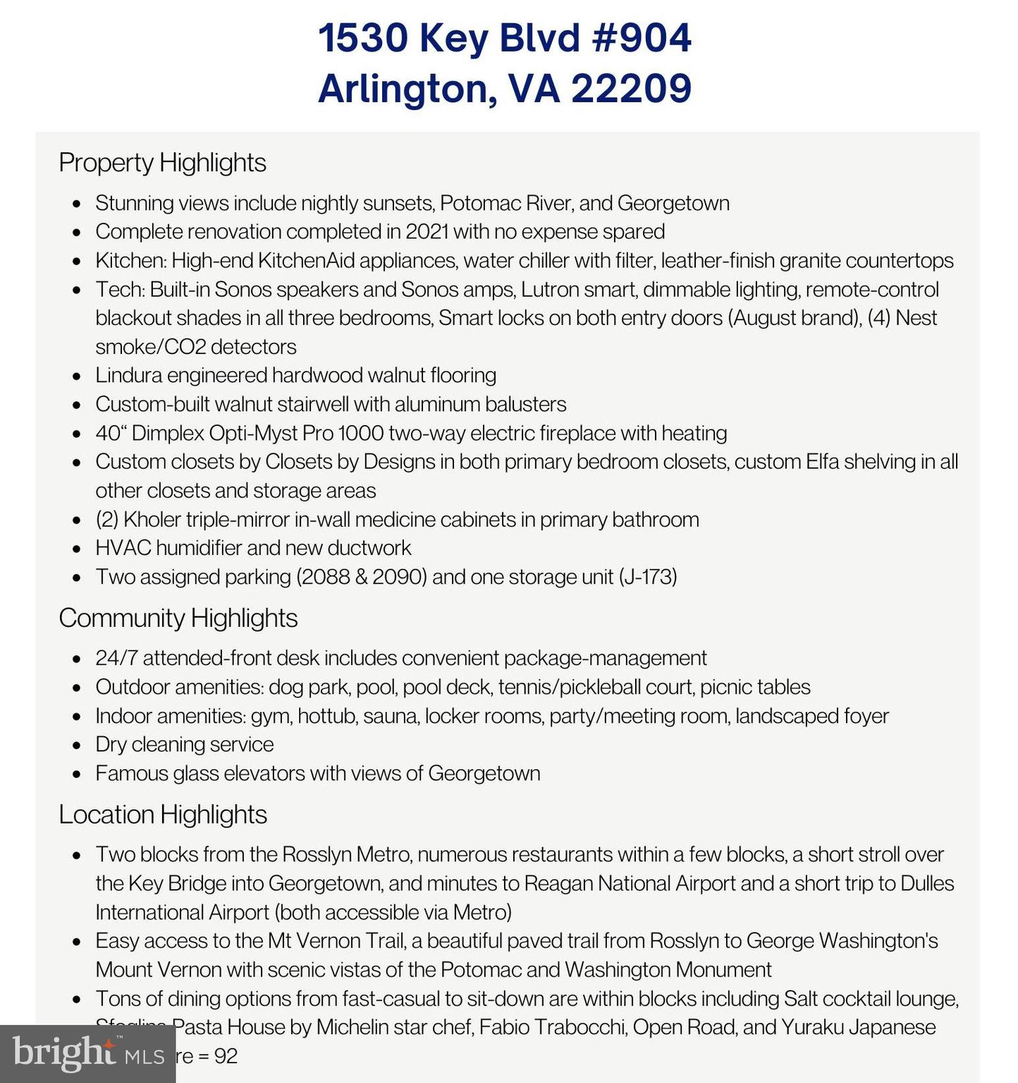 ROSSLYN - Residential