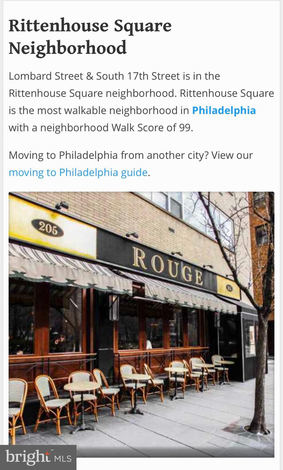 RITTENHOUSE SQUARE - Commercial Sale