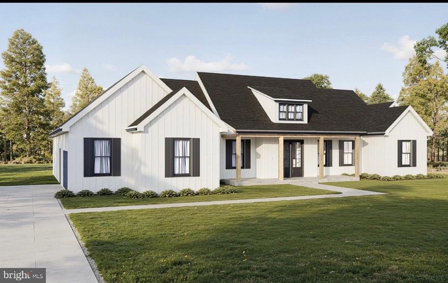 Experience Country Living at Its Finest  

Nestled on 14 scenic acres with a peaceful mix of open land, woods, and a small stream, this new custom-built rambler offers the perfect blend of privacy, beauty, and convenience — all just minutes from downtown Culpeper and with no HOA.

Step inside and be welcomed by more than 2,400 square feet of thoughtfully designed one-level living. The open floor plan features 9-foot ceilings throughout, a dramatic vaulted ceiling in the great room, and elegant tray ceilings in both the office and the owner’s suite. A striking double see-through fireplace connects the great room to the expansive 39x12 covered porch, creating the ideal space to entertain or relax while taking in the views of your land.

The heart of the home is the gourmet kitchen, designed with both function and style in mind. Gas cooking, a large island, upgraded countertops, and shaker-style soft-close cabinetry make it a chef’s delight. The adjoining dining area and open living spaces flow seamlessly, creating a warm and welcoming atmosphere for gatherings.

The luxury owner’s suite is a true retreat with a spacious walk-in closet and spa-like bathroom featuring custom tiled shower and free standing tub. Two additional bedrooms and a well-appointed full bath provide space for family or guests, while the unfinished basement with rough-in offers endless potential for future expansion — whether you dream of a recreation room, home theater, or guest suite.

Outdoors, the property is designed for those who love space and flexibility. Already in place are a Morton building run-in shed and a large metal garage, perfect for equipment or vehicles.  With plenty of room for horses, goats, chickens, or gardens, this property invites you to bring your vision of country living to life.

And unlike most rural properties, this home offers the rare convenience of natural gas and high-speed internet — giving you modern comfort without sacrificing the charm of a country lifestyle.

Hurry while there is still time to customize and choose your own finishes!  Current Photos Staged. A FEW PHOTOS MAY SHOW OPTIONS NOT INCLUDED  IN PRICE.