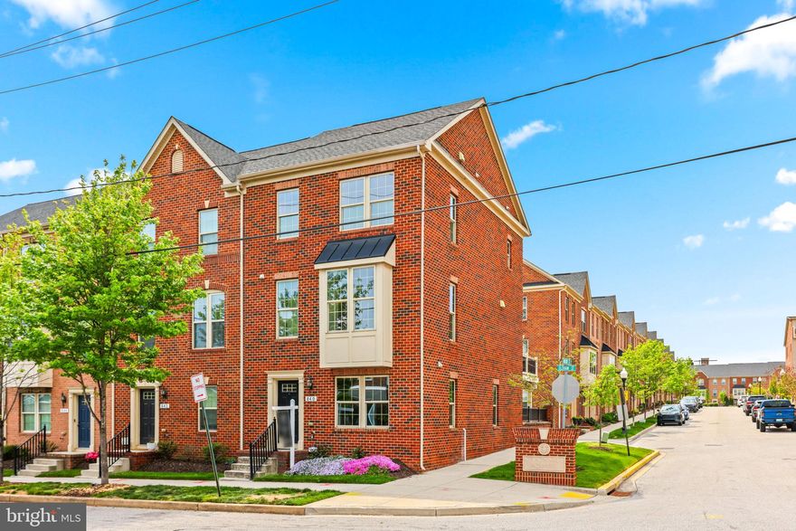 Welcome to 840 Oldham—an exceptionally rare end-of-group townhome in the heart of O’Donnell Square, offering the convenience of a two-car garage plus a two-car driveway—a true standout in the community.

Enter to find a spacious entryway, perfect for a home office, gym, or flex space. This level also features a large walk-in closet and a convenient half bath. Ascend the hardwood steps to the main living level, where a gorgeous upgraded kitchen opens seamlessly to a spacious living room featuring a bay window bump-out, creating the ideal layout for both everyday living and entertaining. Just off the kitchen, enjoy access to a large rear deck—perfect for outdoor dining or relaxing.

Upstairs, you’ll find a spacious primary suite complete with a spa-like bathroom and a generous walk-in closet. Two additional generously sized bedrooms, a second upgraded full bath, and a conveniently located laundry area complete this level.

Fresh paint and brand-new carpet make this home completely move-in ready. With its premium end-unit location, rare four-car parking, and stylish updates throughout, this is a unique opportunity you won’t want to miss in O’Donnell Square.