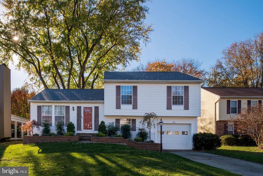 MAJOR PRICE REDUCTION - - We are proud to present, and showcase for your evaluation; this lovingly maintained and updated 4-Level Split home. Located in the heart of Huntington, you can enjoy quiet cul-de-sac living, flanked and framed by fantastic wooded views and dedicated Open Space. The Owners have spared no expense incorporating form, fit, and functional upgrades throughout. Enjoy a very open and inviting Living Room, featuring Cathedral Ceilings, and neutral décor. The remodeled Kitchen boasts an overabundance of 42in Cabinets, Granite Countertop, Oversized Chef Sink, Appliances; and opens to a very spacious formal Dining Room. From the dining area, you have access through an energy efficient Vinyl sliding glass door, to a private and brick patio area. All of this is framed by a wooden fenced rear yard, plus private views of nature. The upper level affords spacious sleeping quarters plus two private and updated bathrooms. Your Family Room is located off the living room; and also features an Office Area and private Powder Room Bath. Access to the oversized garage is also provided. The fully finished basement, contains the Laundry Room with updated appliances and deep sink. The last part of this masterpiece is; the new Roof, featuring Architectural GAF HDZ Grade Timberline Shingles, Gutter Guards and new Skylights. All of this, plus easy access to major Transportation Routes, Employment Centers,  Lakes, Shopping and Entertainment Centers. Stop by for a visit today, and stay a lifetime.