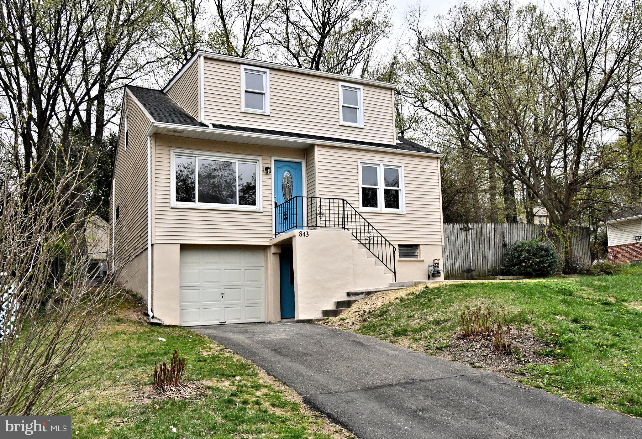 This remodeled Cape style home is just waiting for your personal touches! One car garage and entrance to lower level complete with laundry room and stairs to main level. The living Room has a large picture window which lets in lots of natural sunlight. Eat in Kitchen features granite counters, tile backsplash, gas cooking, stainless steel appliances, and side door access to the rear yard. The Dining Room has a sliding door with access out to the covered porch and fenced in rear yard. First floor bedroom boasts double closet, and a full bath with tile floor completes the main level. Upstairs you will find three bedrooms and another full bath with tile floor. This home features hi hat lighting and luxury vinyl plank flooring throughout most of the home plus a new roof, HVAC, hot water heater, washer & dryer.