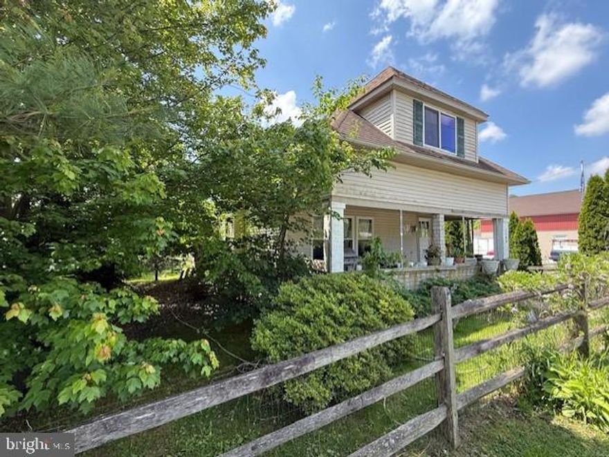 Rare dual use  allows residential as well as Business use. Great opportunity for the business owner who needs to consolidate living and business expense in one mortgage or home buyer who would like to off set the mortgage with rent income from fully air conditioned and heated retail space with parking near the Chester County Air Port. Three buildings include 3 bedroom 1 bath home with caterer's kitchen , two ovens, two stoves, two sinks. fantastic back deck with twin stairs, walk out basement and fully fenced yard.  LARGE over-size two car garage and commercial heated and air-conditioned shop/barn presently a sewing/embroidery/direct print shop with second floor storage.

Owner has been delayed in getting ready for showings