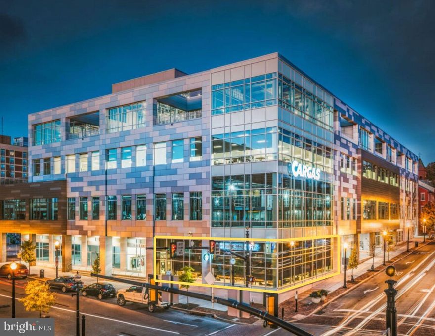 The premier corner suite at 101 North Queen Street is available for lease following Starbucks’ nationwide store closures. The ±2,200 SF space is in the heart of Downtown Lancaster and features floor-to-ceiling windows with automatic blinds. Outstanding visibility along both Queen and Orange Streets  offers free marketing and exposure to 15,000+ VPD. The open layout, two restrooms, and high-efficiency HVAC make the space flexible for a wide range of commercial users, and it is well-suited for a café concept. Grease trap, 3-basin sink and handwashing sink remain in place. Tenant may utilize a ventless hood but a vented hood system is not possible.  Lit signage above the suite and window graphics are permitted. Adjacent public parking garage and abundant street parking provide easy access for customers and staff. Just one block from Penn Square, the Convention Center. Base Rent: $22.00/SF + NNN $6.00/SF ($5,133.33 per month plus utilities).