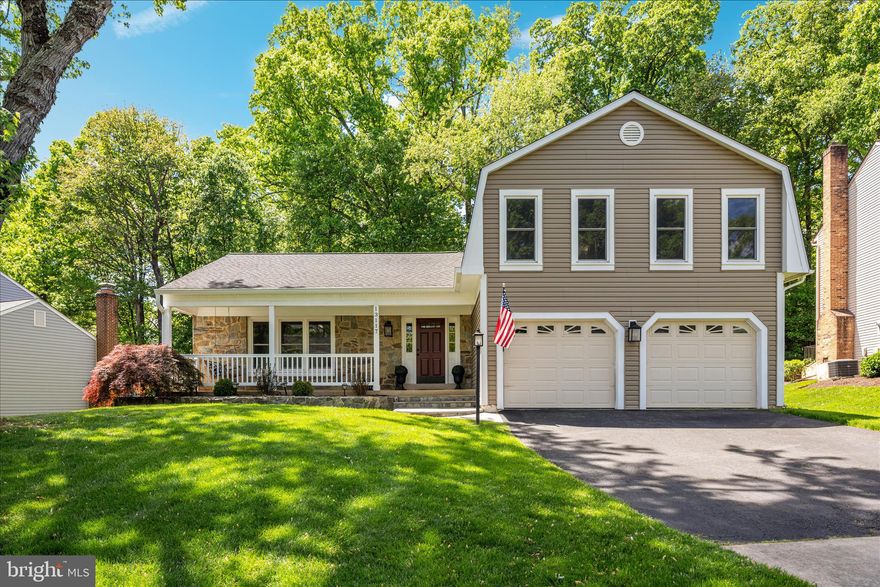 Thoughtfully updated and impeccably maintained, this home offers a rare blend of privacy, quality, and timeless style in the highly-sought Franklin Farm community. A charming flagstone walkway and covered front porch create a warm welcome, while inside, gleaming hardwood floors and neutral tones set the stage across the MAIN LEVEL. The spacious KITCHEN is the heart of the home, featuring a bay window, skylight, quality cabinetry, stone countertops, and stainless-steel appliances. Formal living and dining rooms provide elegant gathering spaces, while the inviting family room—complete with a brick fireplace and classic mantle—offers the perfect place to unwind. An updated powder room with wainscoting adds style and convenience. UPSTAIRS, a skylit hallway enhances the airy feel. The spacious primary suite is a true retreat, highlighted by a stunning renovated bath with heated tile floors, skylight, stone-topped vanity, and a custom floor-to-ceiling tiled shower with glass enclosure. Pocket doors and a cedar-lined walk-in closet add thoughtful functionality. Three additional bedrooms, an updated hall bath, and a laundry closet complete the upper level. The WALK-UP LOWER LEVEL offers a versatile rec room, full bath, and ample storage, with easy access to the backyard. OUTSIDE, enjoy a private, tree-lined setting from the Trex deck with ambient string lighting—perfect for entertaining or quiet mornings. The two-car GARAGE includes built-in cabinetry and extra storage space. Major UPDATES provide peace of mind: hardwoods and upper-level carpet (2025); A/C, water heater, and basement carpet (2024); furnace, Trex deck, and primary bath (2023); roof, siding, trim, Pella windows, and French doors (2019); plus a kitchen renovation (2014) and irrigation system. Natural gas powers the home's heat and hot water systems. Residents of FRANKLIN FARM enjoy miles of trails, open green space, ponds, pools, sport courts, and pickleball with daily open play. Ideally LOCATED on a quiet cul-de-sac with easy access to Dulles Airport, commuter routes, and shopping, this home delivers the perfect blend of comfort, quality, and lifestyle. Schedule your showing today—this one won’t last.