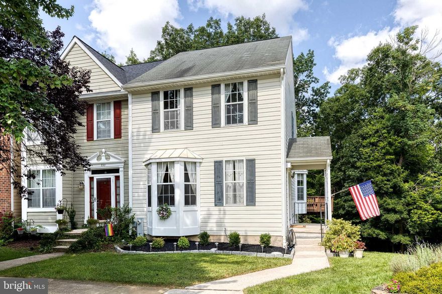 Bright, spacious, and move-in ready! Welcome to 552 Westside Blvd — a desirable end-unit townhome in the sought-after Nayborly neighborhood of Catonsville. Backing to peaceful woods and offering a larger side yard thanks to its prime end-of-group location, this 3-bedroom, 2.5-bath home is filled with natural light and designed for comfortable living.

The main level features an open living and dining area that flows into a functional kitchen, plus a sliding glass door leading to a large deck overlooking the trees — perfect for morning coffee or evening gatherings. The yard includes a fire pit for cozy fall evenings and plenty of space to enjoy the outdoors.

Upstairs, you’ll find three inviting bedrooms and two full baths, including a bright and airy primary suite. The finished basement expands your living space with a half bath, a wood-burning fireplace, and a walk-out to the backyard.

Whether you're looking for your first home or your next one, this well-kept townhome offers the space, privacy, and location to make it your own. Come see it today!