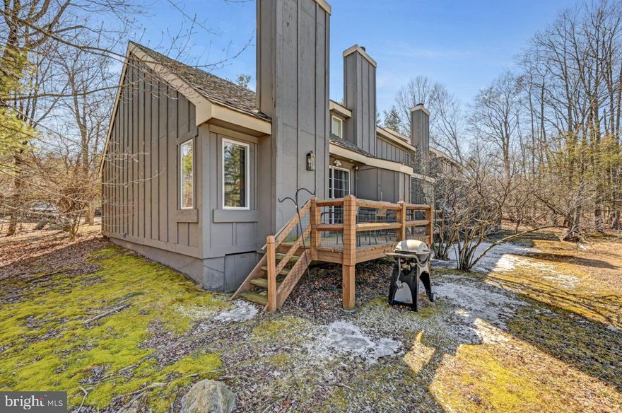 Turn-Key Mountain Retreat | Walk to Ski Slopes | STR Friendly, Welcome to your perfect Pocono Mountain getaway! This fully furnished 1-bedroom loft townhome with 1.5 baths is beautifully situated on a scenic pond with summer fountains, offering tranquil views year-round. Designed for the sports lover and outdoor enthusiast, this home is ideally located in a true four-season resort—just steps from the ski slopes and minutes to skiing, hiking, biking, golf, and lake activities. Optional lake club memberships add even more recreation and relaxation.
Enjoy the ease of short-term rental approval, making this an excellent investment, vacation escape, or low-maintenance primary residence. Cozy, stylish, and completely turn-key, this townhome lets you arrive and start enjoying immediately. Whether you're looking for adventure, rental income, or a peaceful mountain retreat—this one has it all.