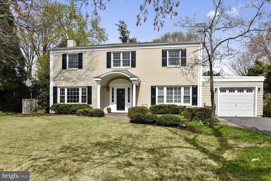 Stunning! Pride of ownership and attention to detail throughout. Elegant spaces for both formal and informal living. 4 generous bedrooms and 2.5 updated baths. Renovated kitchen with newer appliances and granite counters.  Beautifully landscaped yard and numerous upgrades to include new HVAC, electrical panel, loads of storage. Minutes to shopping, restaurants, transportation and schools.