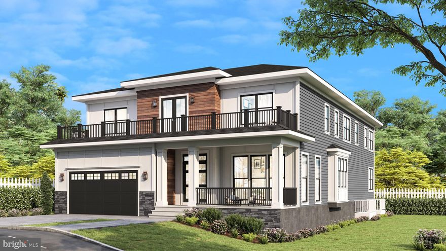 New custom designed home under construction, opportunity to customize this new Modern-Transitional home with 6 bedrooms, 6 full and 2 half bathrooms and 2 car garage. Open floor plan with soaring 10’ ceilings on main level, 9’ ceiling on upper and 8' ceiling on  lower levels and luxury finishes throughout. Thermador kitchen appliances, oak wood flooring on main and upper level. Estimated completion - end of summer /fall  2023