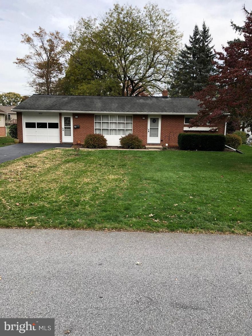 Adorable all brick home in Mount Joy, Hardwood floors, newer windows, eat in kitchen, natural gas heat, central air. You'll appreciate the built in bookshelves, covered patio, great yard and much more.