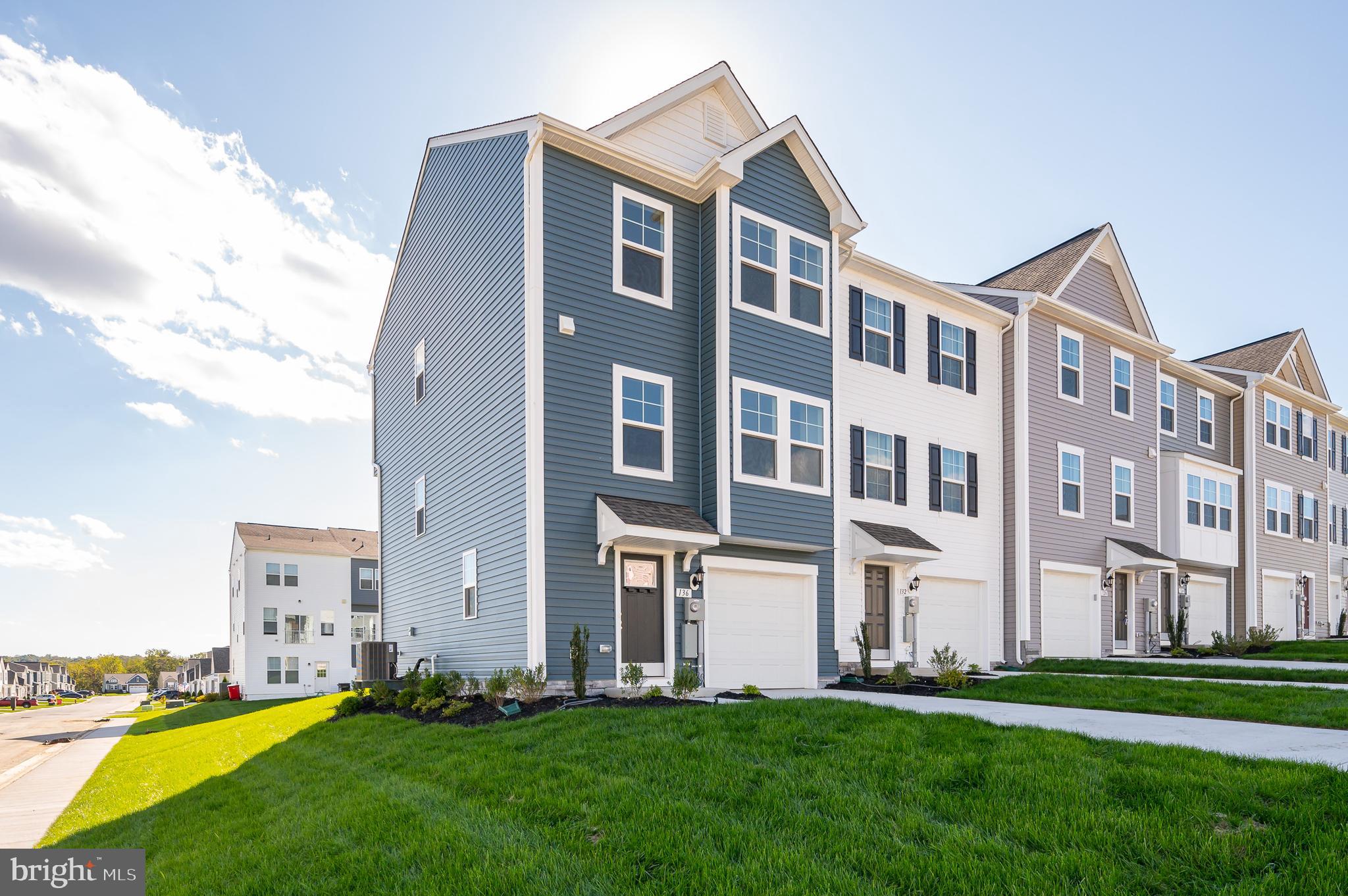 WELCOME HOME to 136 Tuxford! Located in the planned community of The Overlook at Riverside in Falling Waters, WV! This brand-new end unit townhome is designed for both comfort and convenience. It features three bedrooms, three and a half baths, and a one-car garage, enhanced with modern amenities like recessed lighting, an open floorplan, a large kitchen, stainless steel appliances, and convenient laundry access off the bedrooms (washer and dryer included). The location is ideal for commuters, with easy access to I81 and a shopping center nearby. The community offers many amenities, including a playground, dog park, basketball court, and more! Conveniently located across the street. Prospective residents, please take note of the following prerequisites: a thorough credit and background check is required, a minimum FICO score of 650, and the monthly income must be at least 3x of the rent amount. Smoking is strictly prohibited, NO pets . Scheduling a viewing of this townhome!
