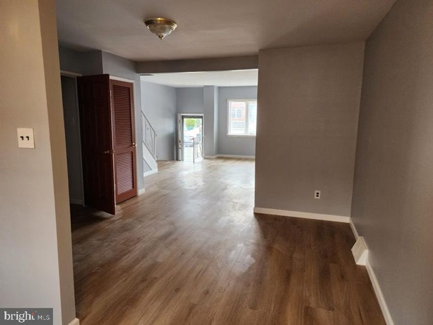 Great home that has been recently updated.   The house features 3 bedroom with 2 and half bath.  Finished basement with sliding door leaving to the back yard.  New kitchen with granite countertop and stainless appliances.  Close to all transportation and shops